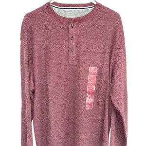 Long-Sleeve Thermal Henley